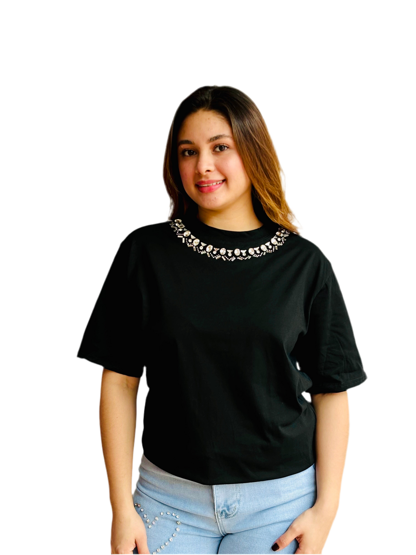 Blusa para Dama Negro CTD1128-19 580375