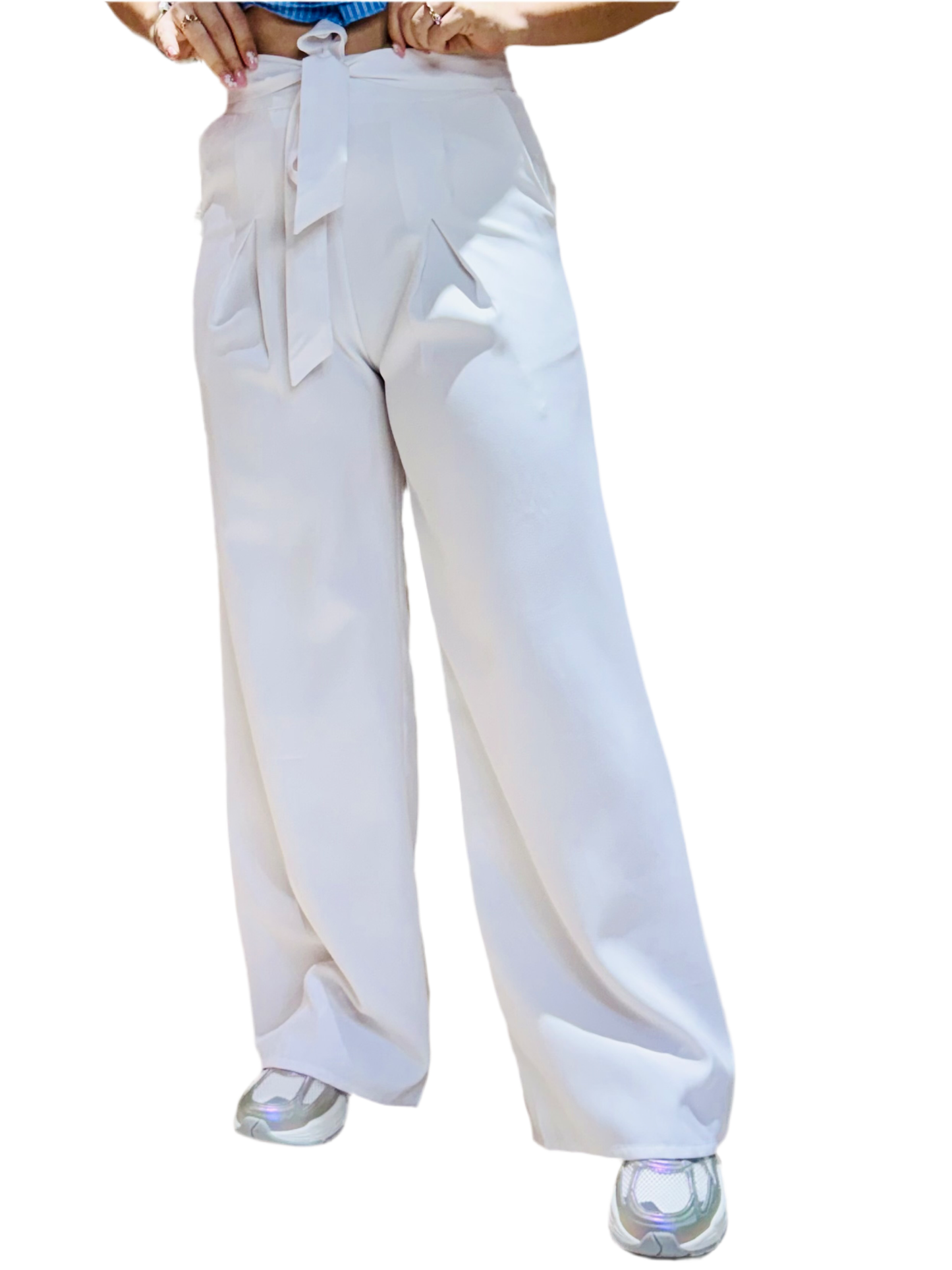Pantalon Dama Blanco Tela Formal Intrigue INT3:1736 590390