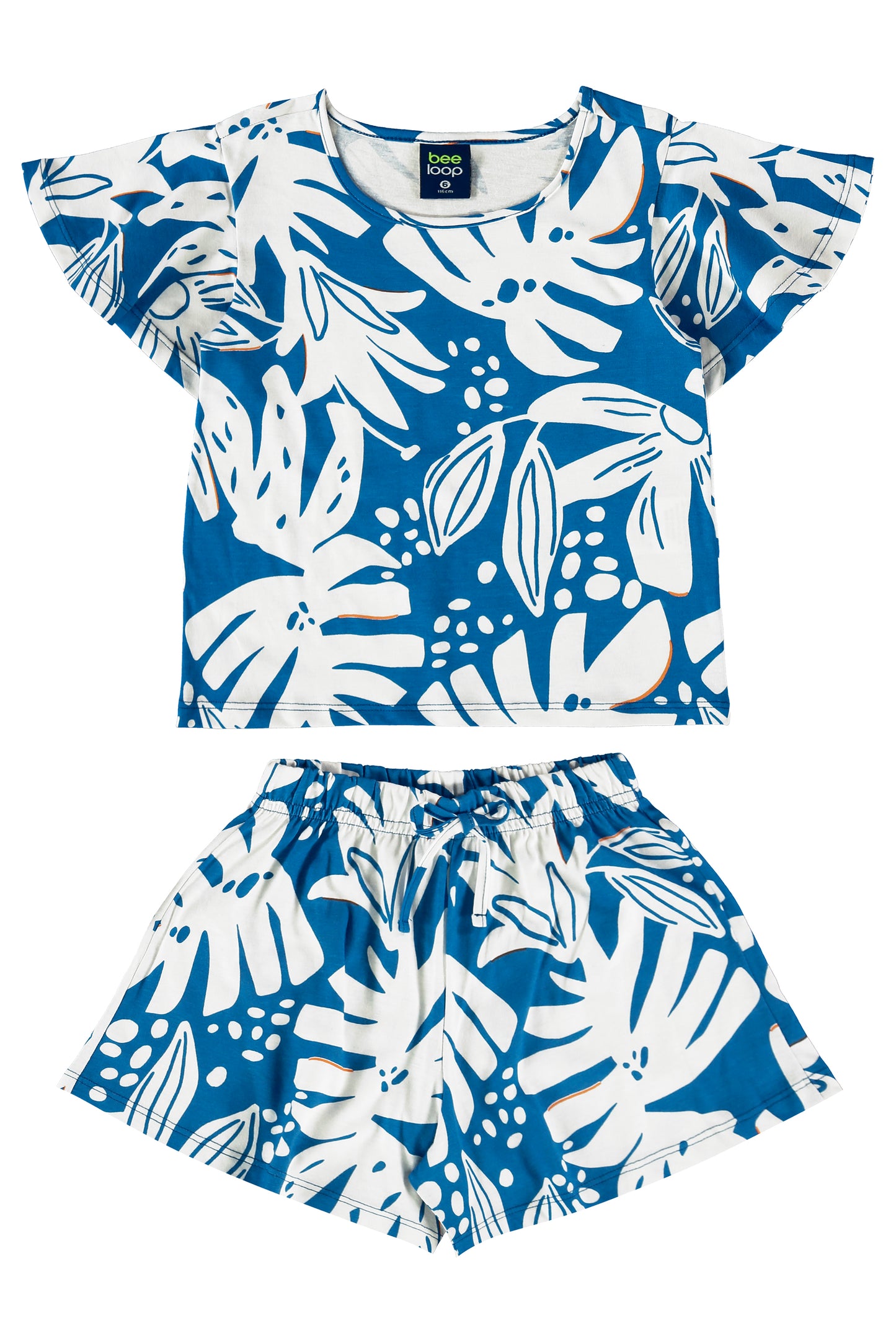 Conjunto para niña short y camisa 18022-FLO972 545390 bee loop