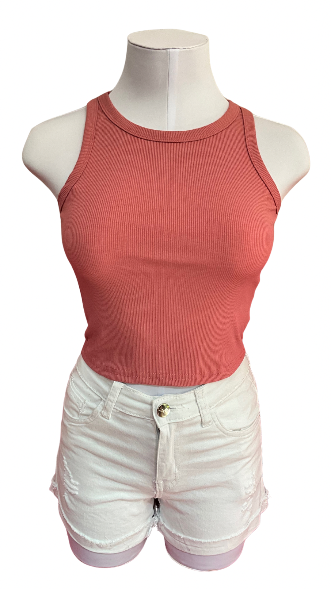 Camisa para Dama top basic rosado CTD1170-35 295195