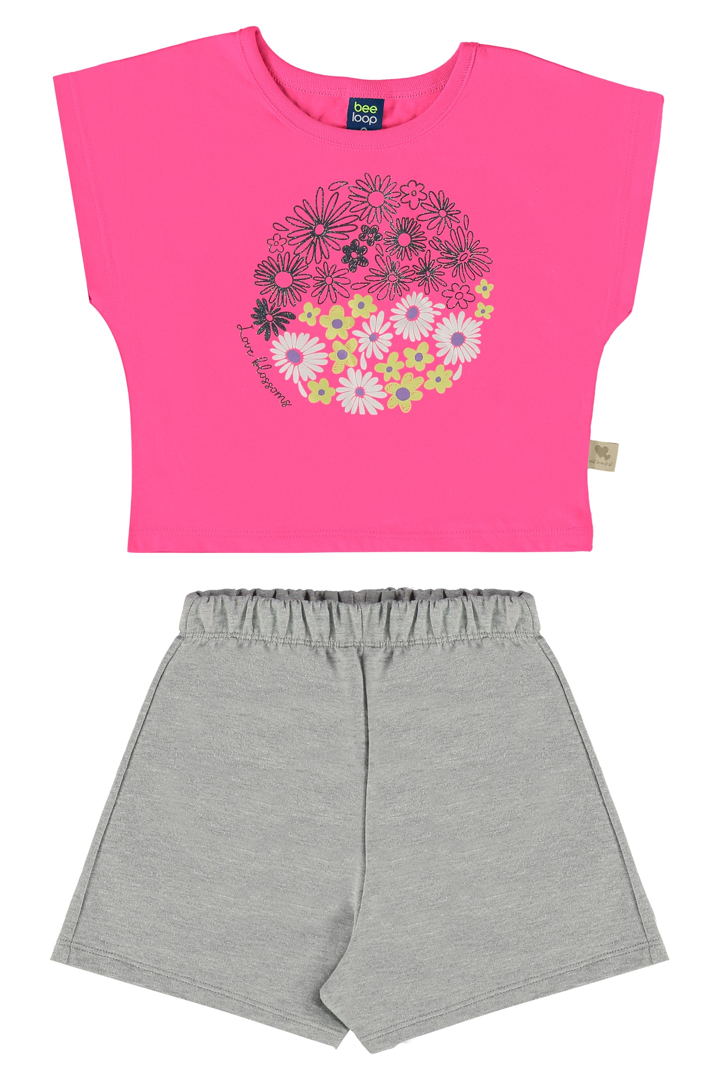 Conjunto para niña short y camisa 18034-072033 bee loop 499345