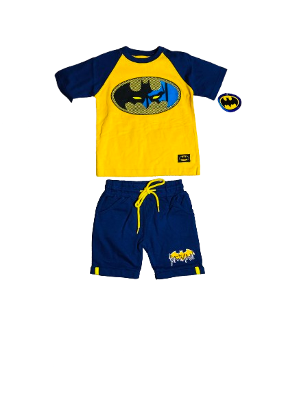 Set conjuntos dos piezas batman short y camisa 2 a 8 años C9-BA-948N 590345