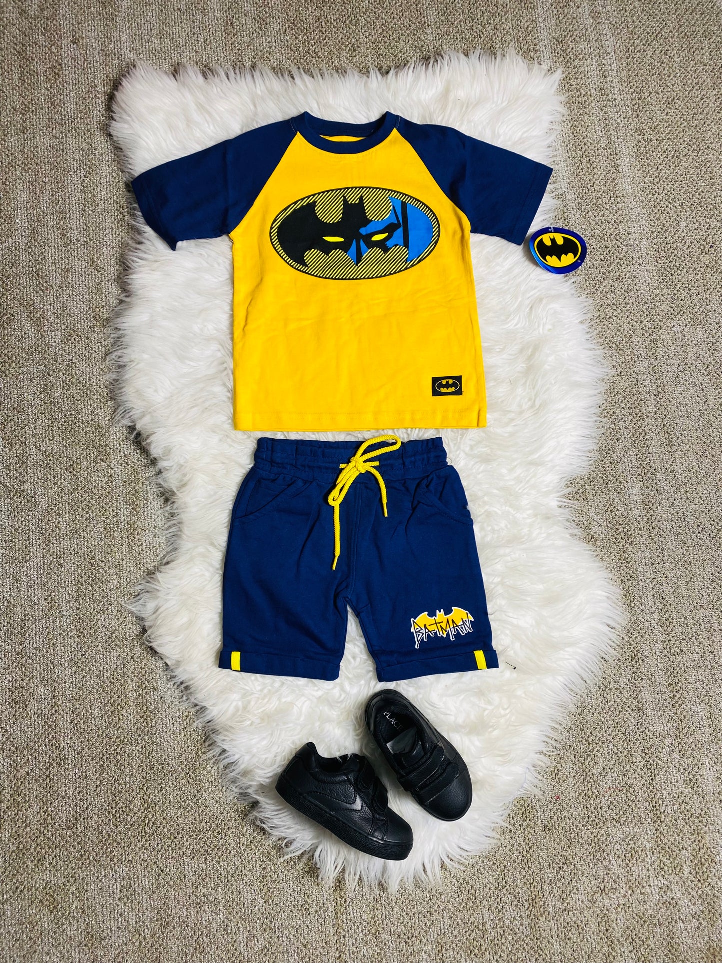 Set conjuntos dos piezas batman short y camisa 2 a 8 años C9-BA-948N 590345