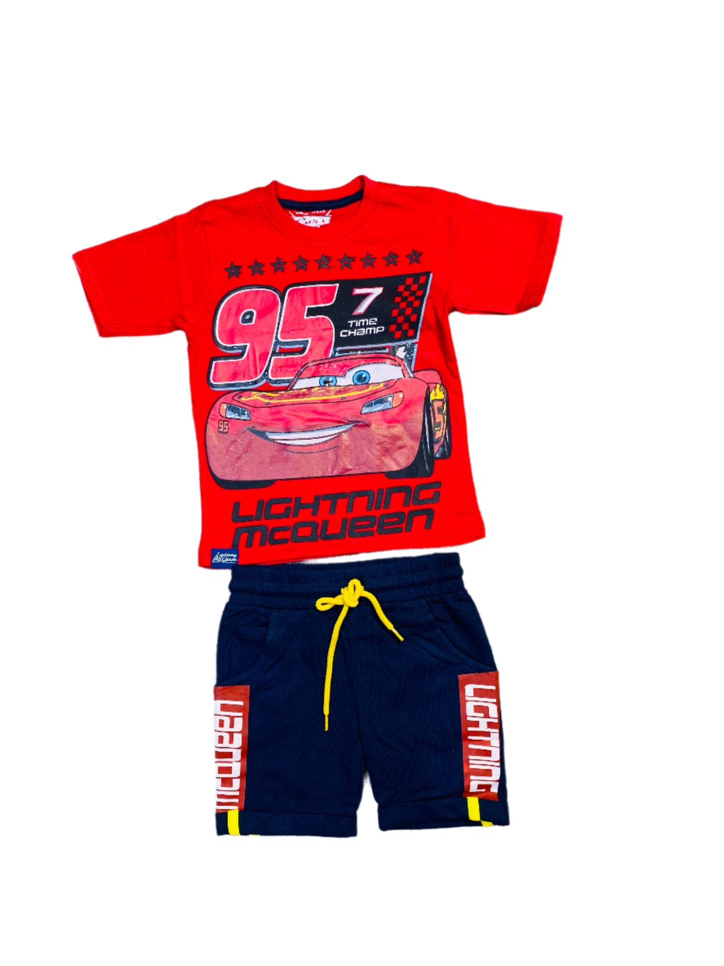 Set conjuntos dos piezas Cars short y camisa 2 a 8 años A9-C3-154N 590345