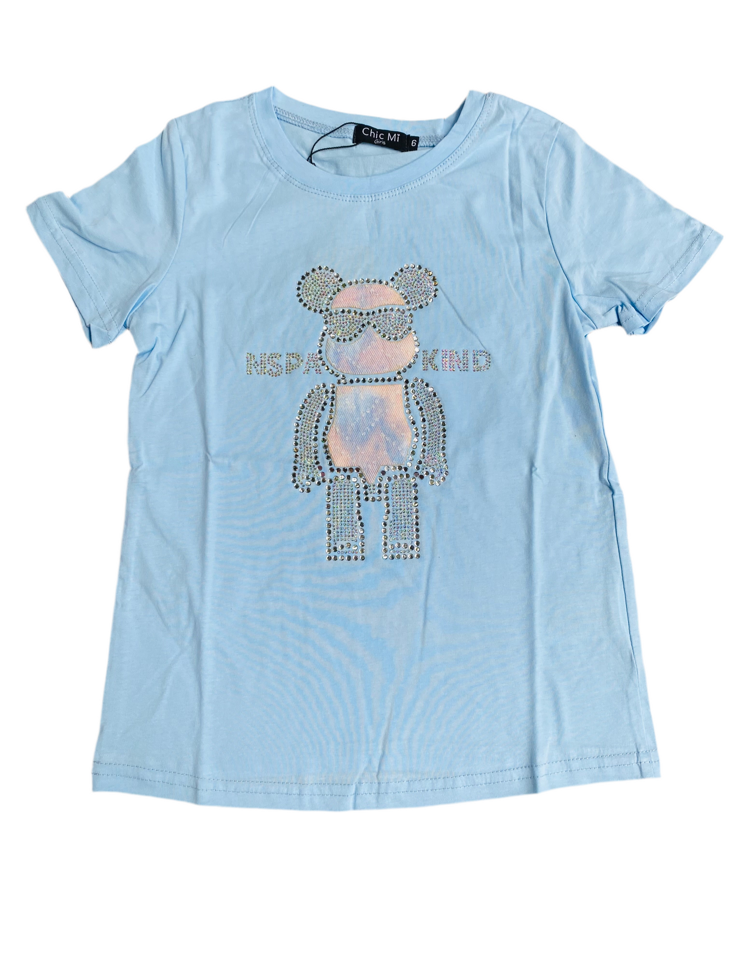 Camisa Blusa azul para niña CTG1253-58 488290