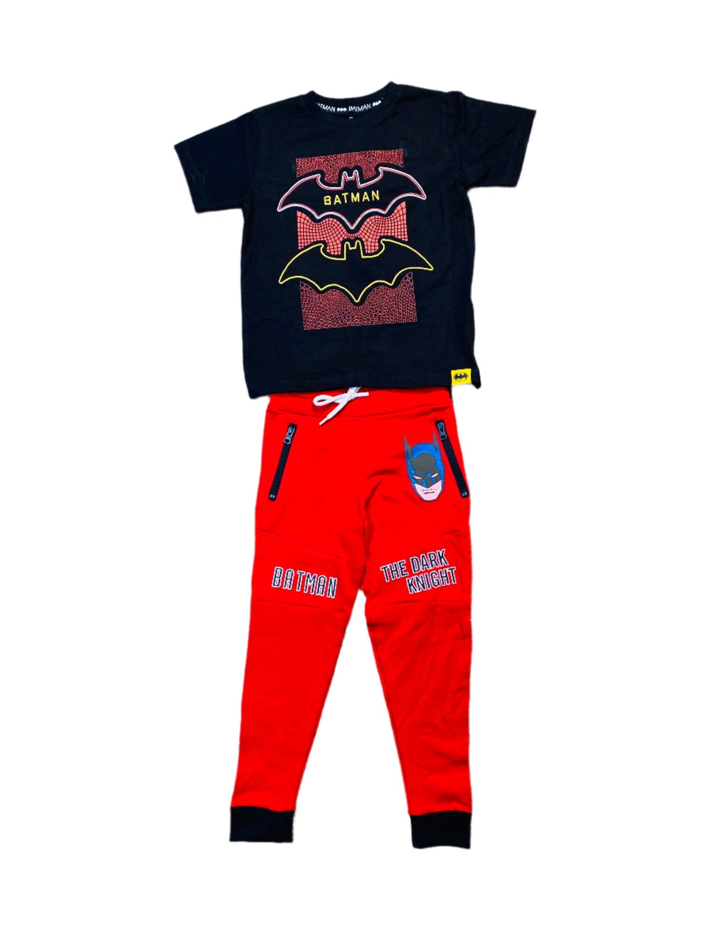 Set conjunto para niño batman 2-8 años camisa y buzo C9-BA-1056N 590385 negro