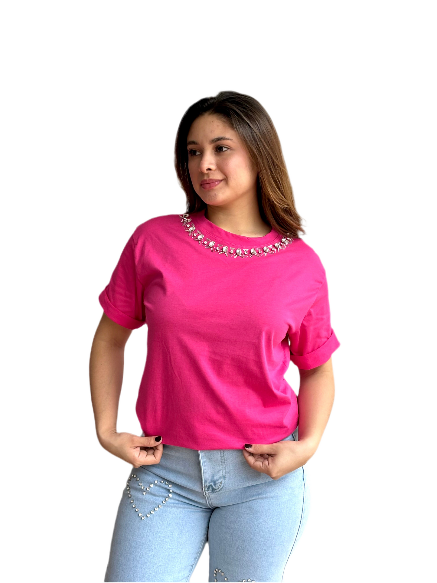 Blusa para Dama rosado CTD1128-19 580375