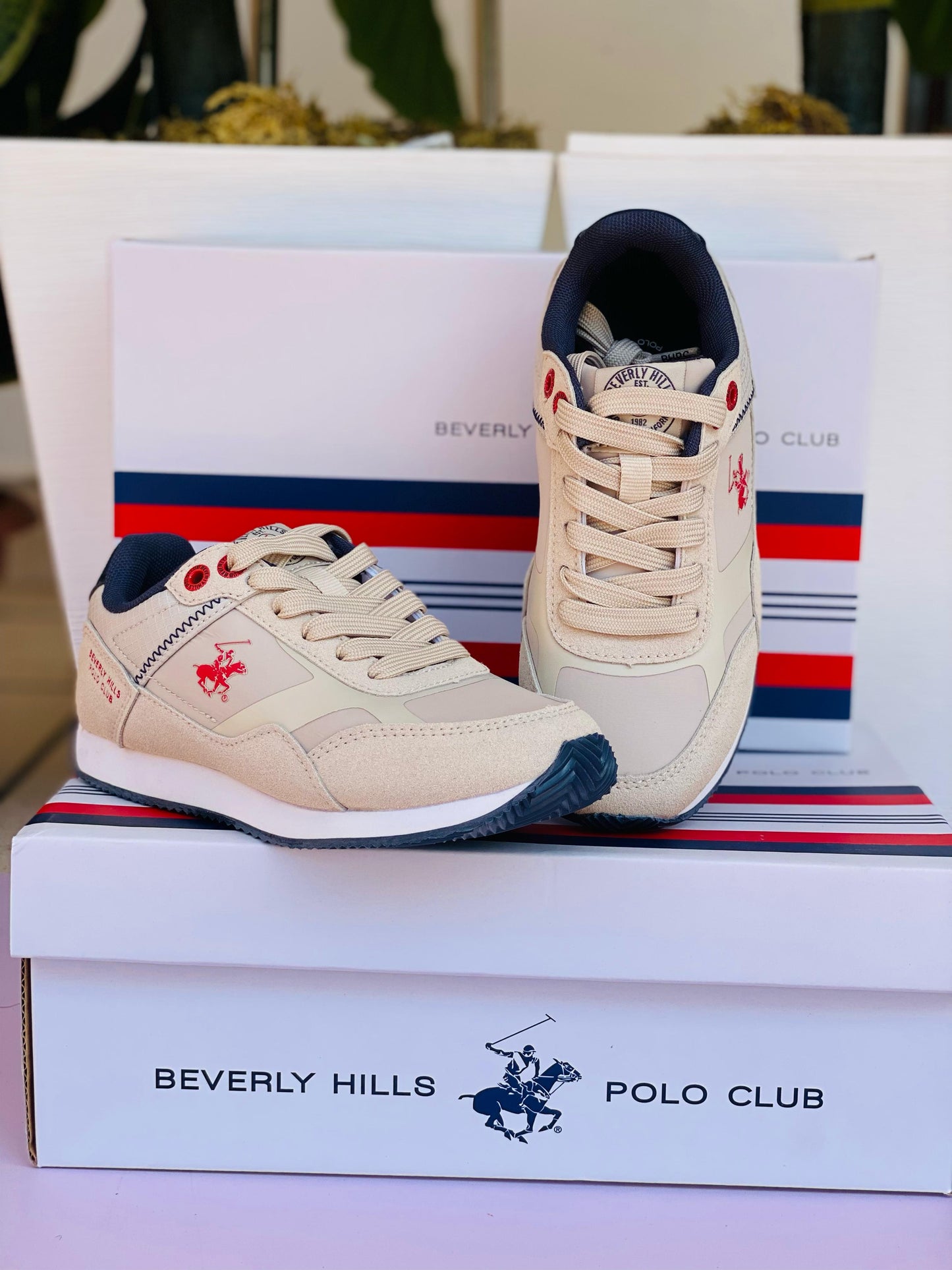 Tenis polo club para niño Beige SAMMY-BG-K5 1045915