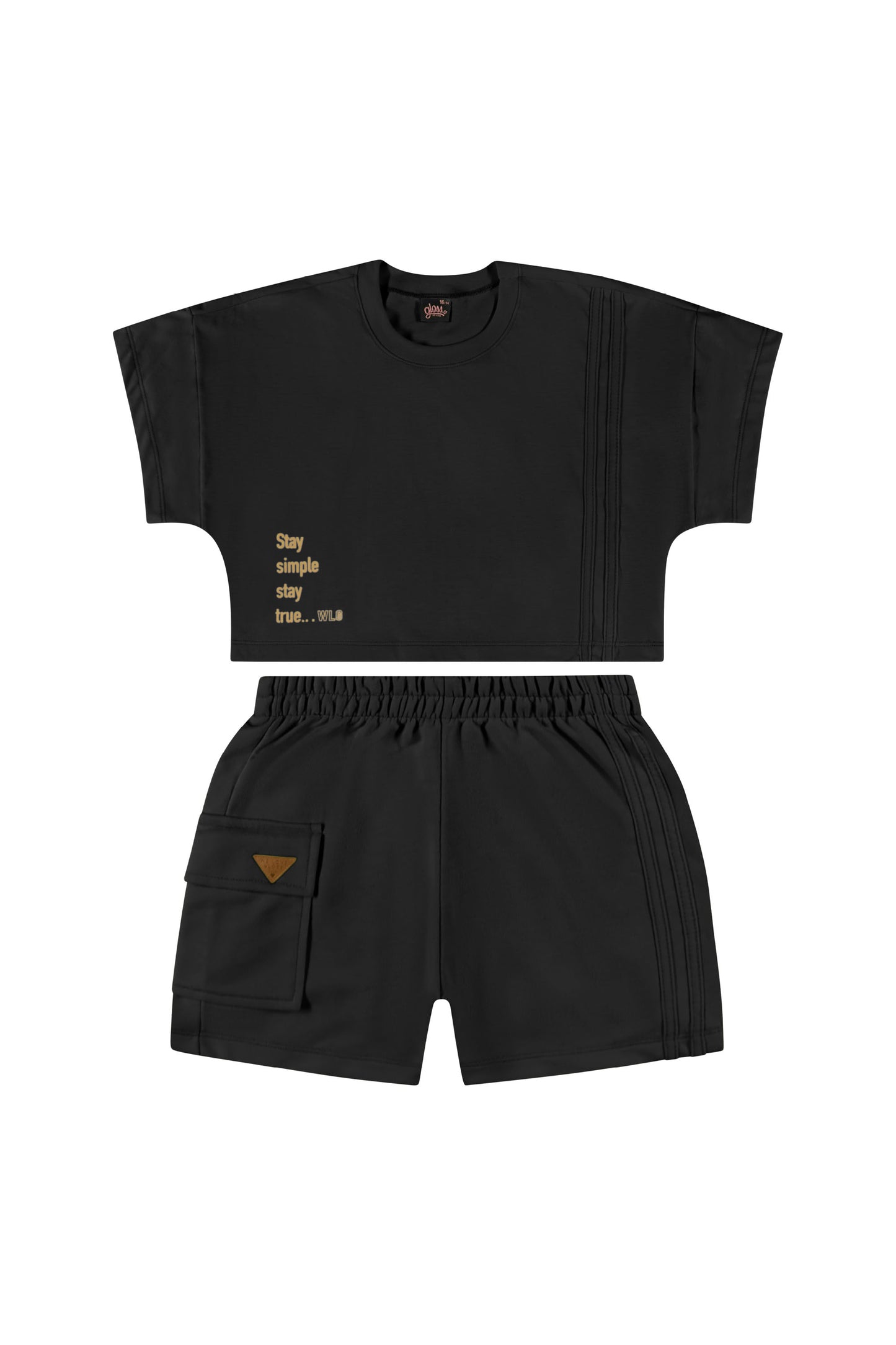Conjunto set de dos piezas para niña Short y Camisa 31836-008910 745490 Gloss