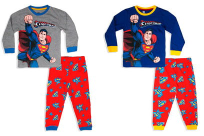 Set conjunto para niño pijama super man 2-8 años camisa y buzo C3-SM-236N 590335 gris