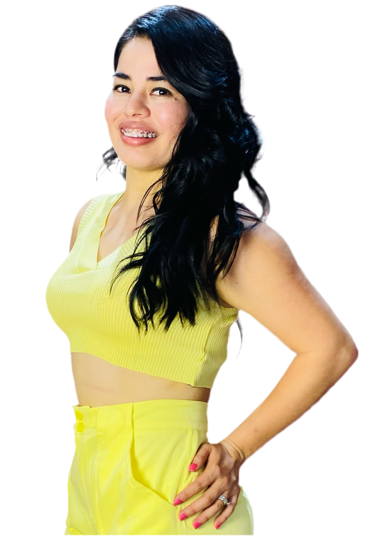 Camisa Blusa Dama amarilla CTD1138-20 350265