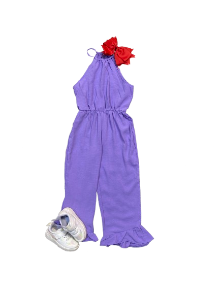 Jumper para niña enterizo CJG1117-5 590350 morado lila