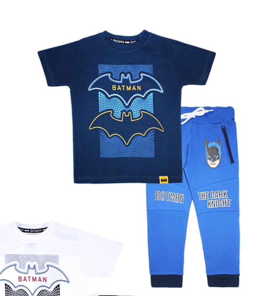 Set conjunto para niño batman 2-8 años camisa y buzo C9-BA-1056N 590385 azul