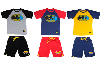 Set conjuntos dos piezas batman short y camisa 2 a 8 años C9-BA-948N 590345