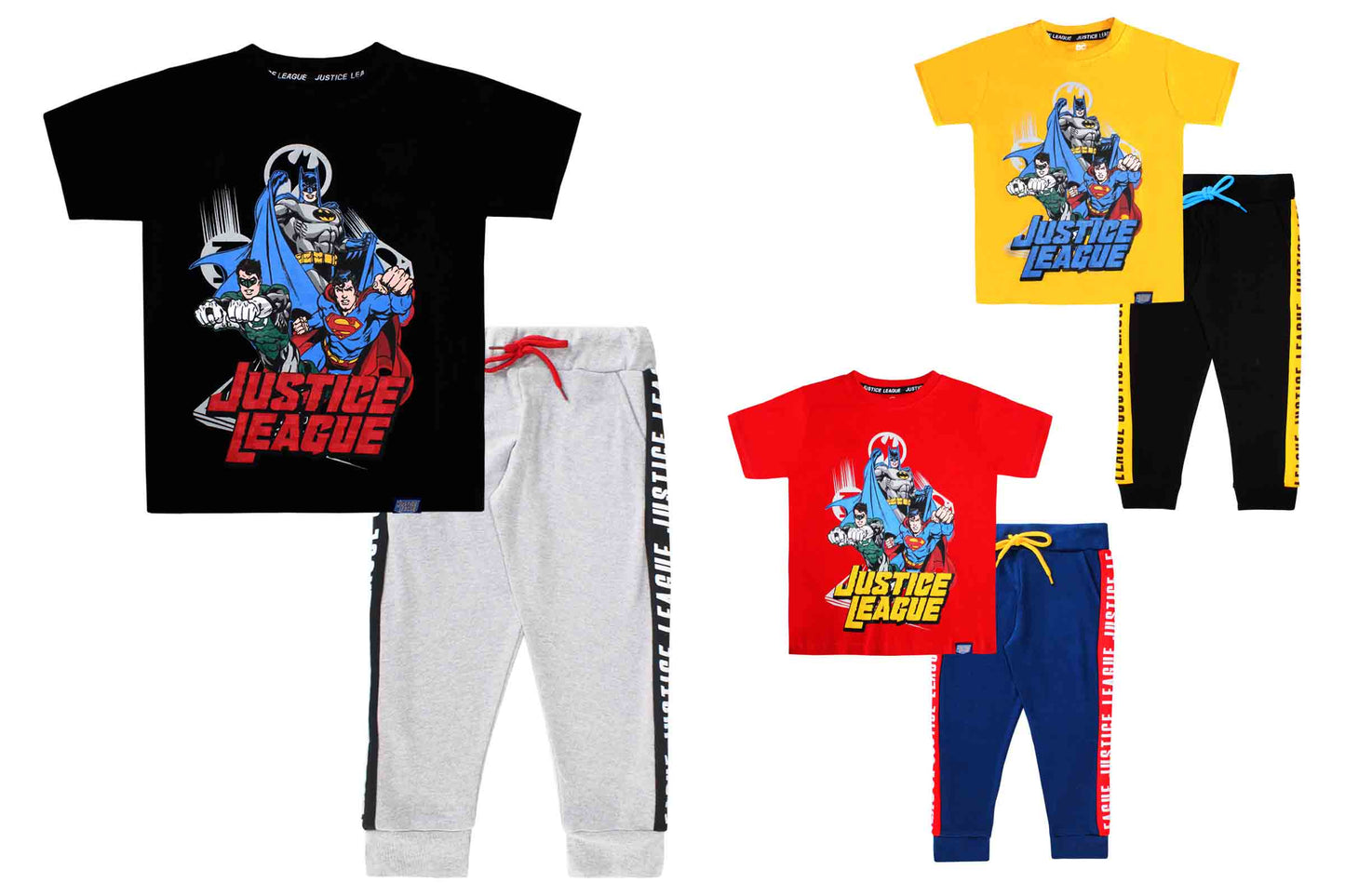 Set conjunto para niño liga de la justicia super man batman 2-8 años C9-JL-1016N 490385