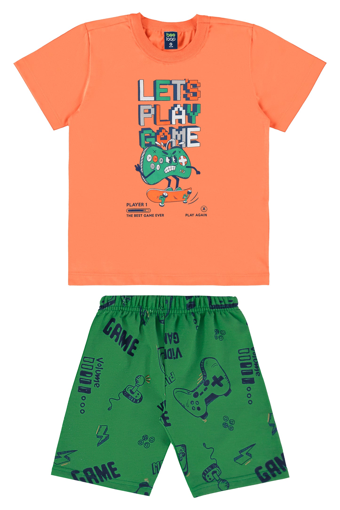 Conjunto short camisa Niño 18043-151247 610445 bee loop