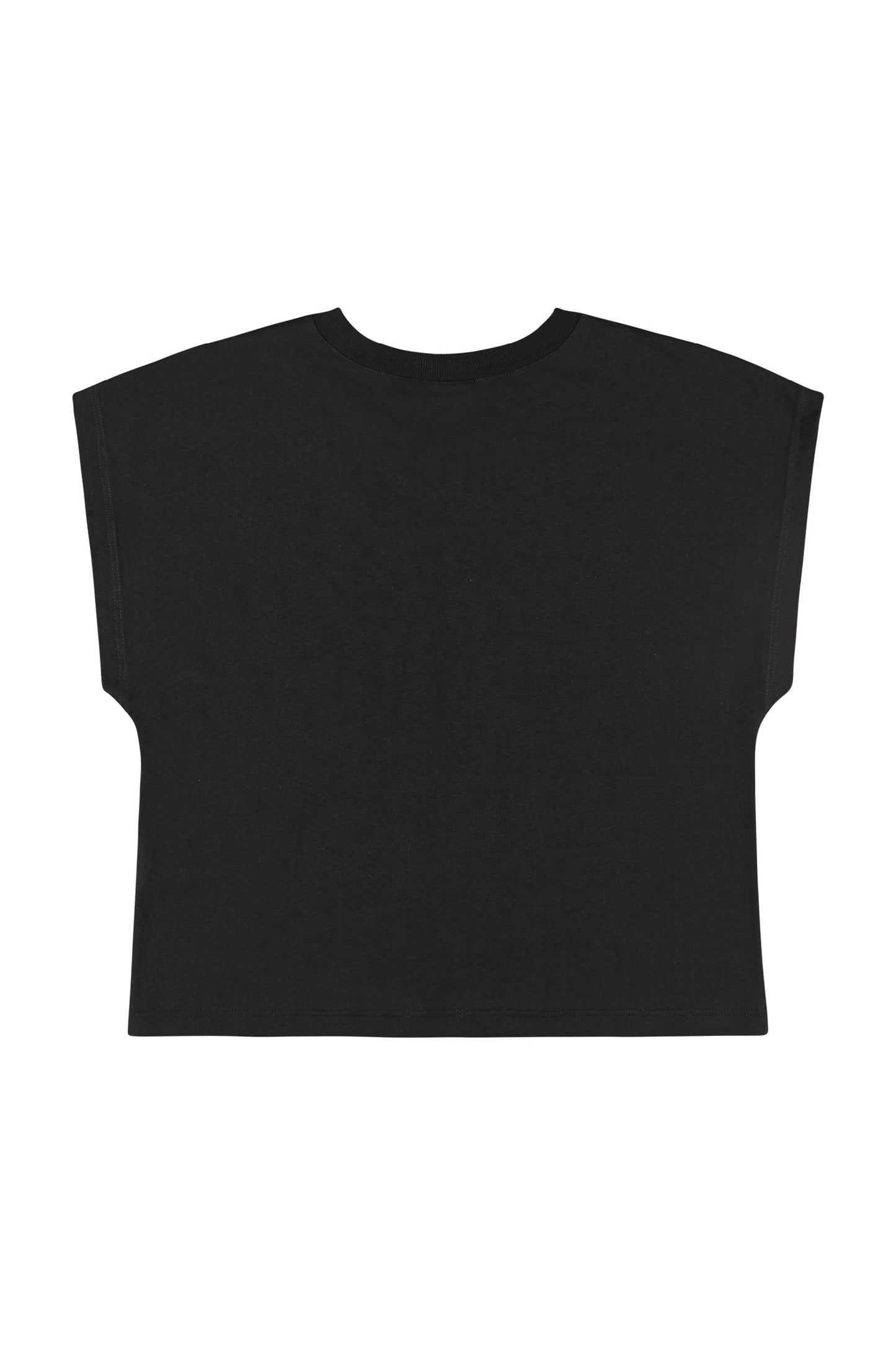 Camisa para niña blusa 31843 490345 negro con perlitas gloss