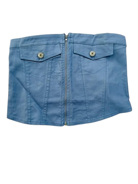 Camisa blusa dama azul claro jeans CTD1166-9 440370