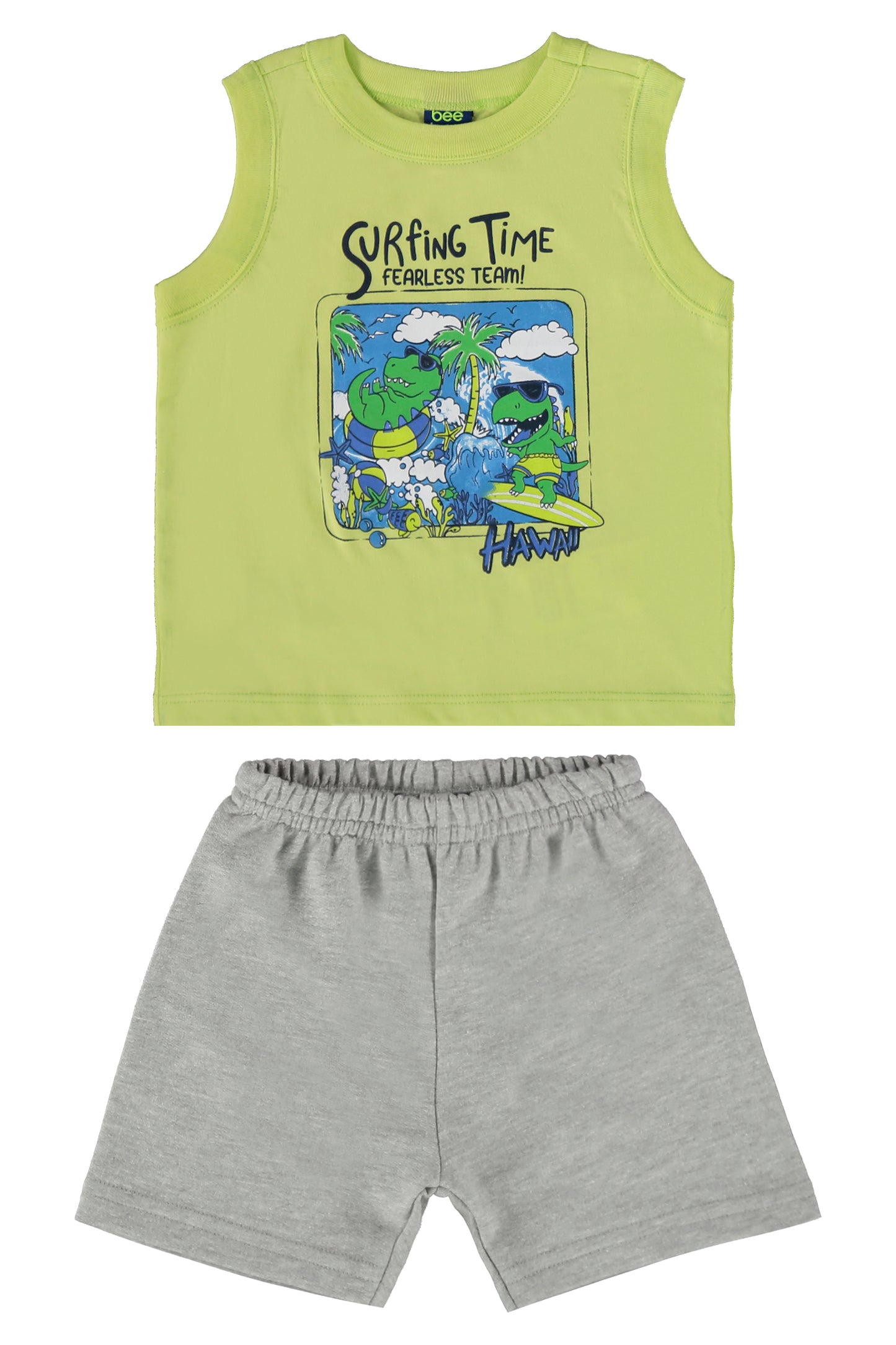 Conjunto set de dos piezas para Bebe niño Short y Camisa 17998-130535 450290 bee loop