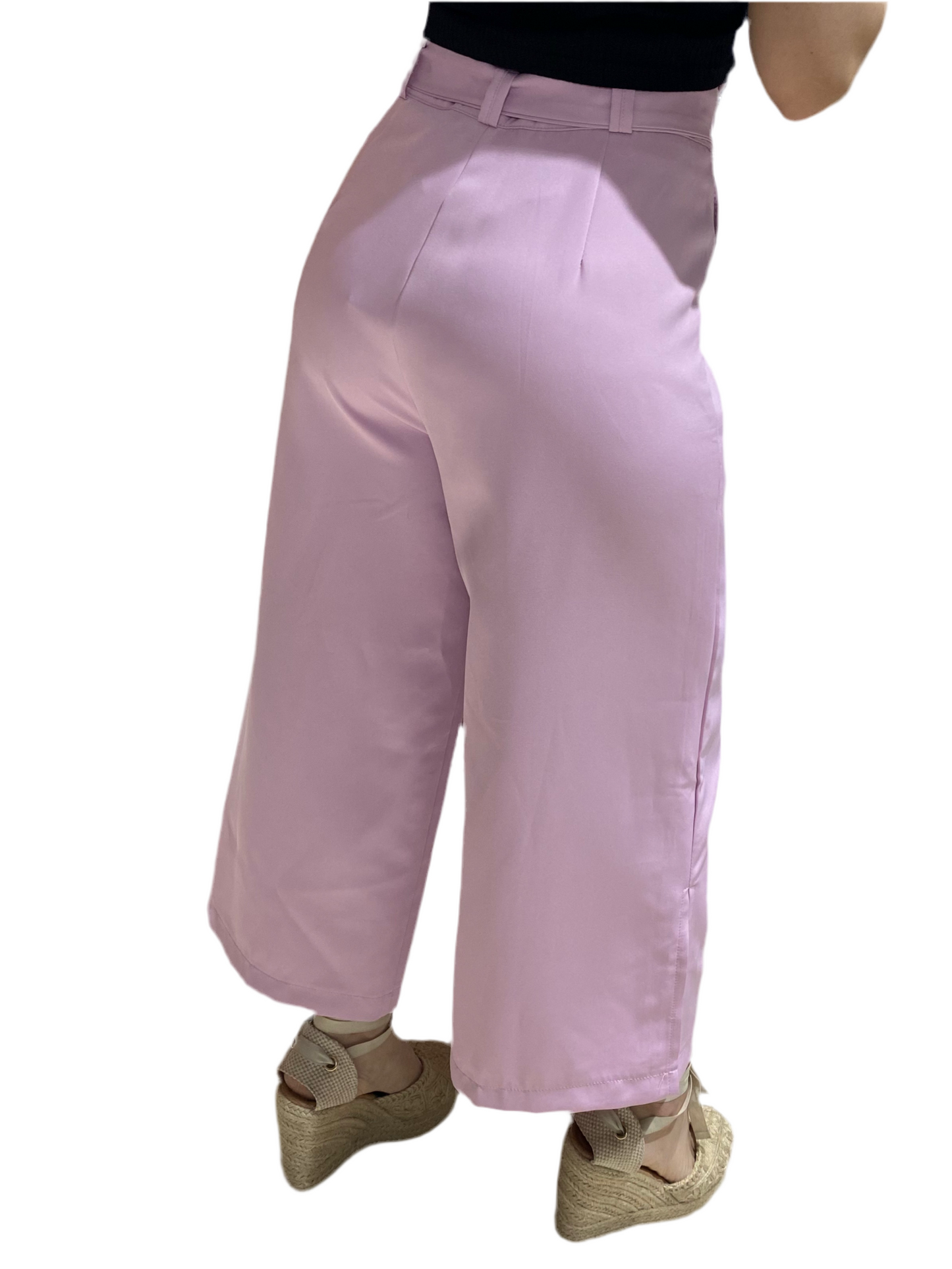 Pantalón Dama Morado Lila Tela Formal con faja Intrigue INT3:1735 590390