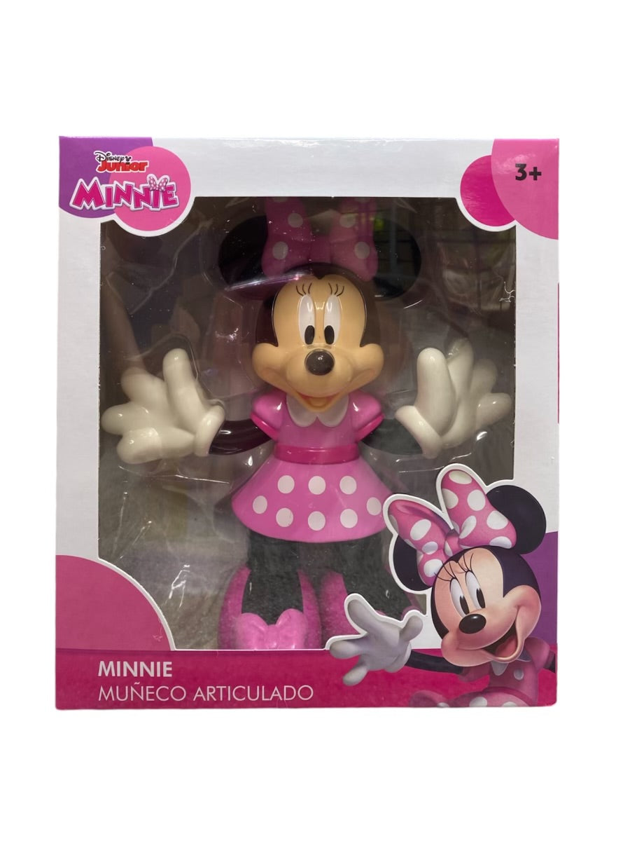 Juguete figura de Minnie rosado 7" Disney DT-MN7-01T 395160