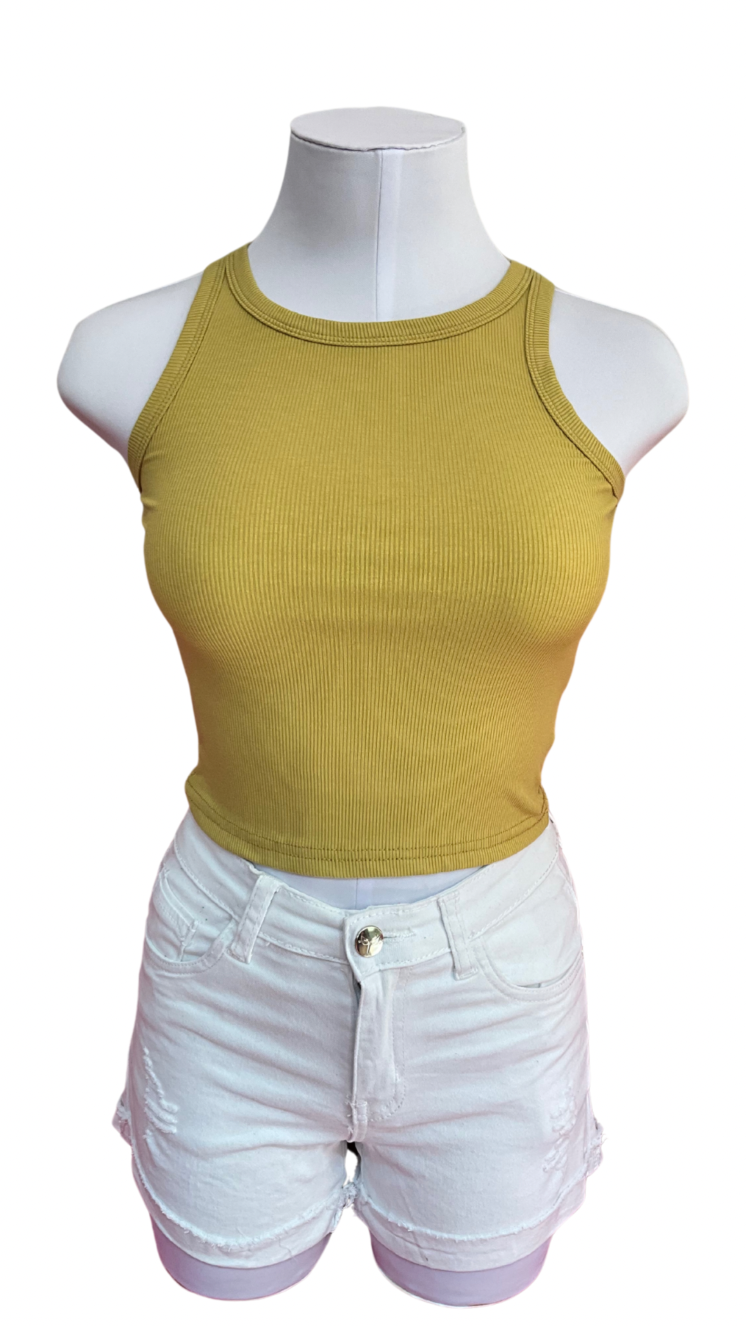 Camisa para Dama top basic Musgo CTD1170-35 295195