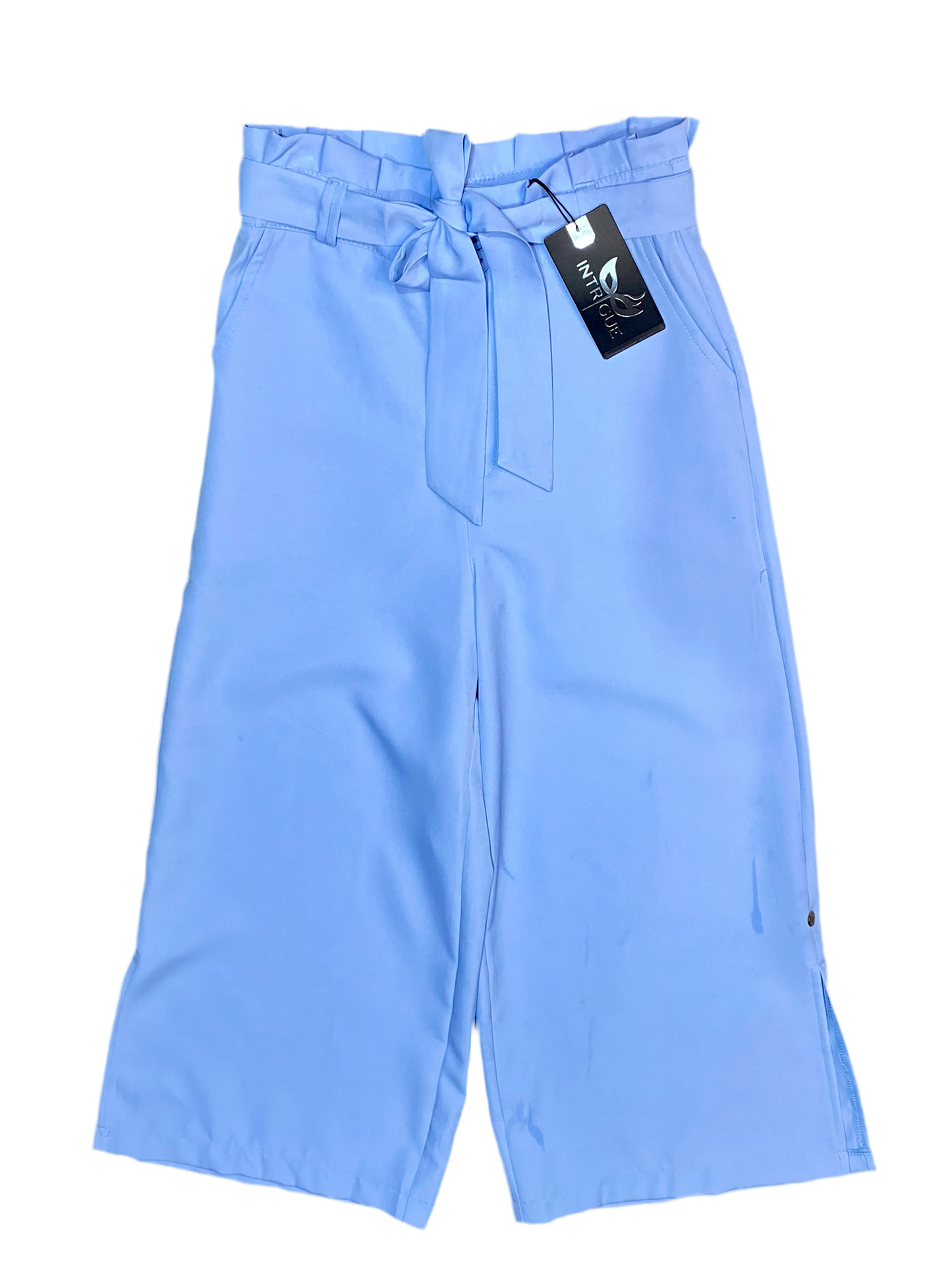 Pantalón Dama Azul Celeste Tela Formal con faja Intrigue INT3:1735 590390