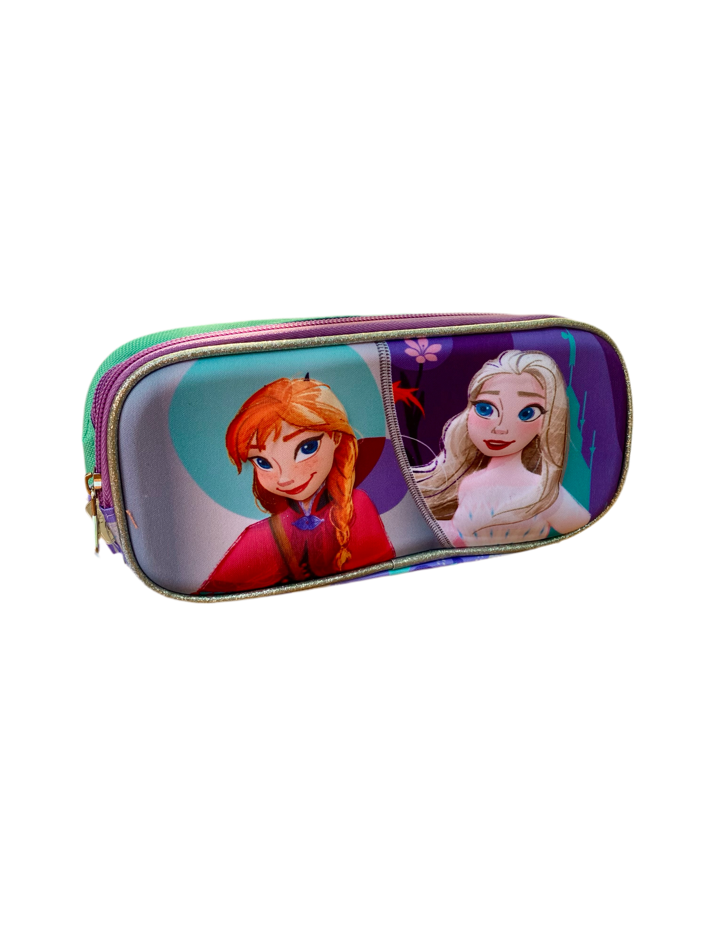 Cartuchera frozen azul 24x115x7 068-03387 345245