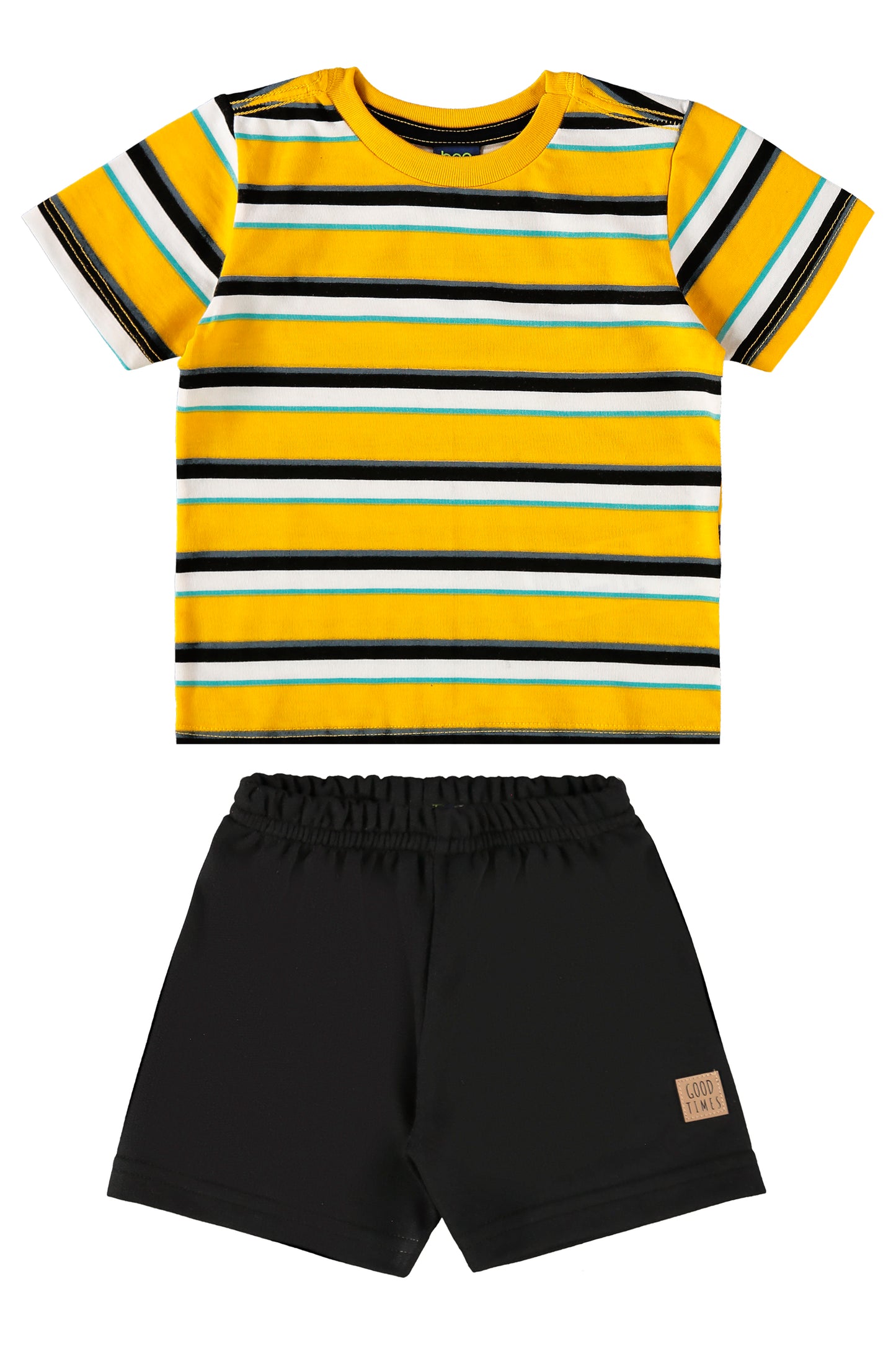 Conjunto 2 piezas camisa y short niño 18006-LIS626 445290 bee loop