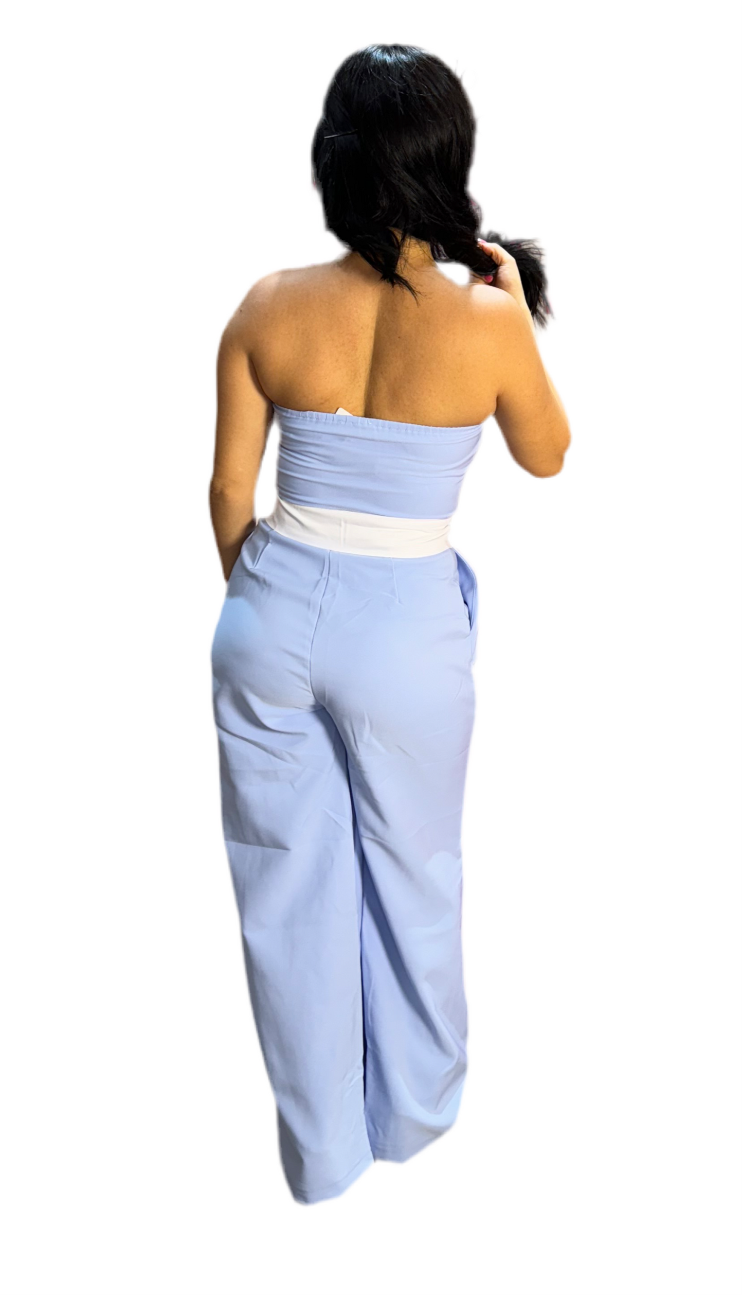 Set de dos piezas para dama mujer CSD1187-20 azul 1090/575