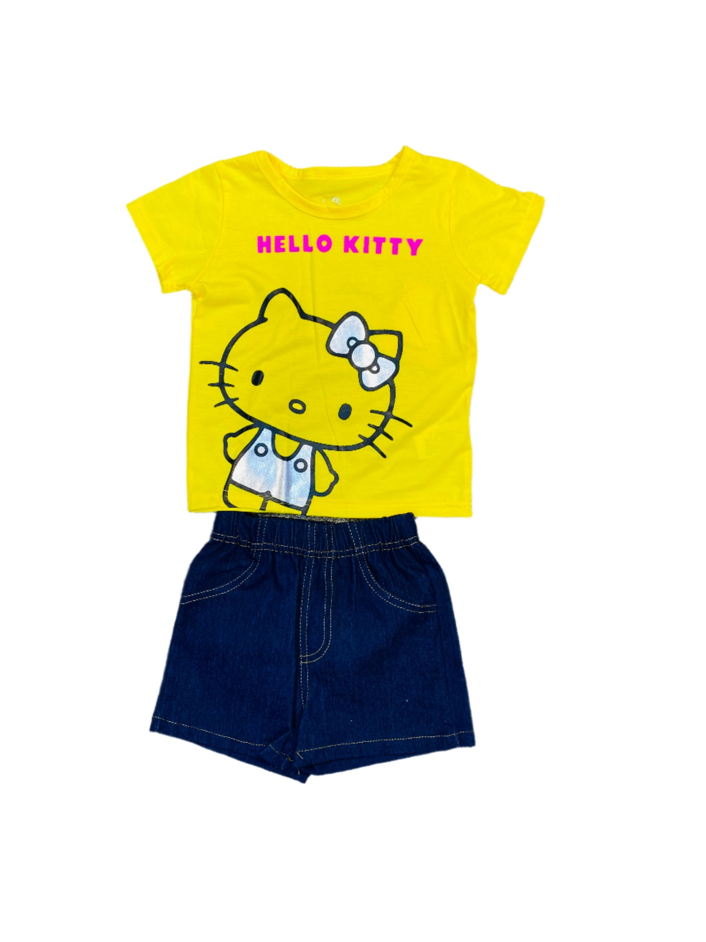 Set conjunto dos piezas para niña hello kitty H9-HK-101D amarillo 299280