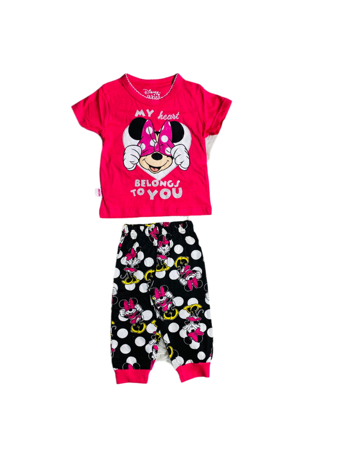 Pijama bebé niña minnie 12m a 3T D3-MI-653B roja 490315