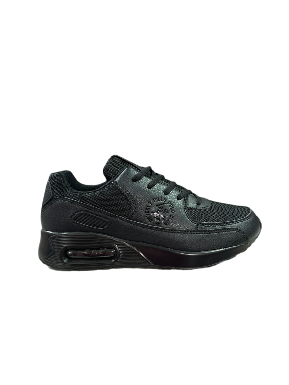 Tennis negros FISSION-BLI-BTS4-B c/Cordones unisex Polo Club 890645