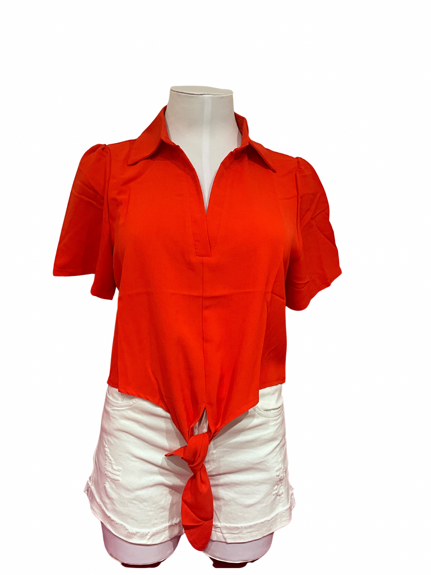 Camisa para dama Naranja CTD1176-44 450350