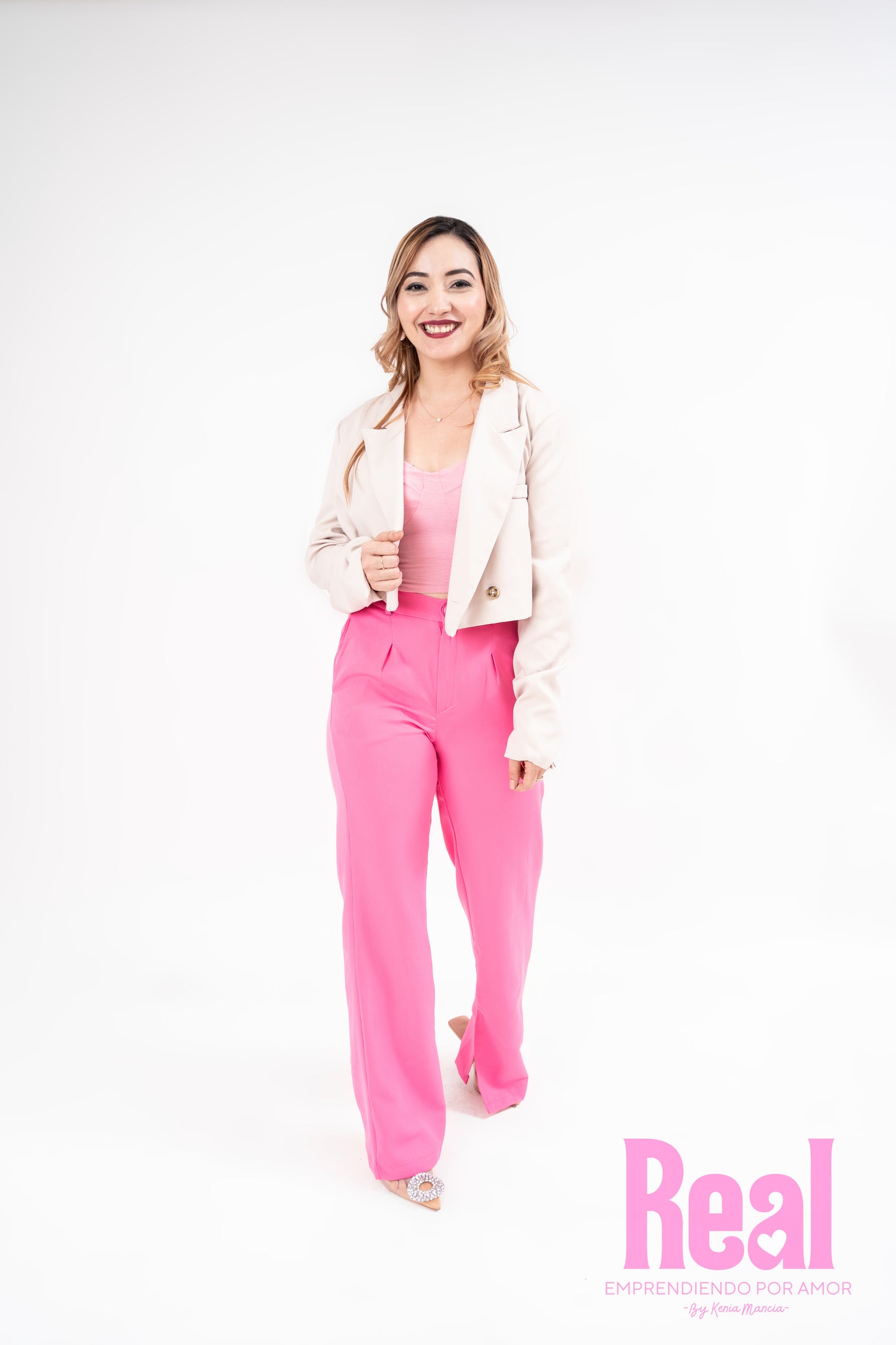 Camisa para dama Rosada CTD1199-20 395295