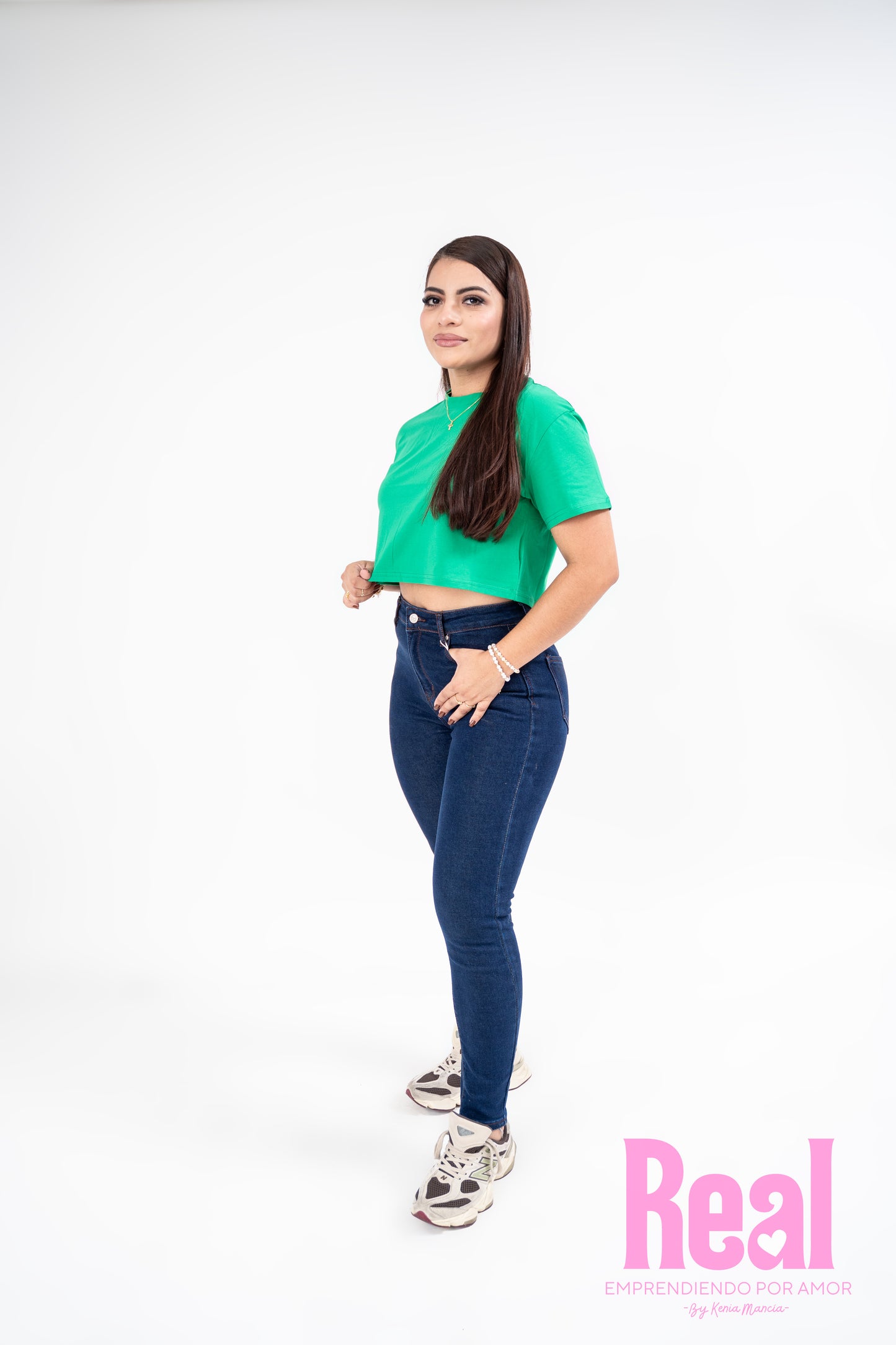 Jeans Pantalon azul tiro alto tallas 3 al 15 Intrigue IN2-1863 590430