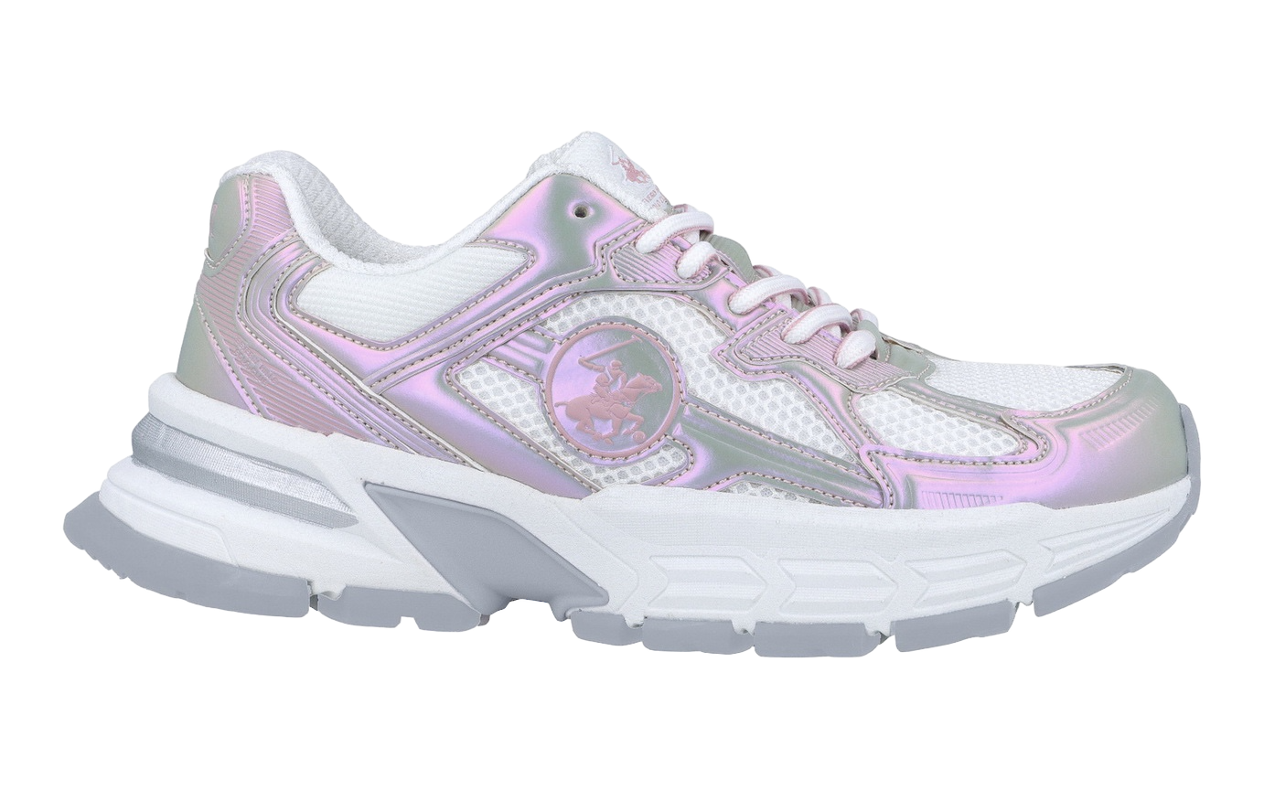 Tenis blancos Polo adulto mujer o niña grande GRAVELA-TRN-W5-B 965780