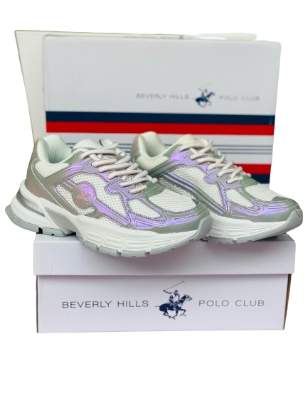 Tenis blancos Polo adulto mujer o niña grande GRAVELA-TRN-W5-B 965780