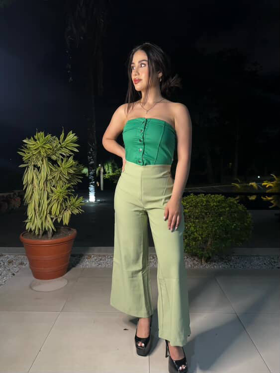 Pantalón para dama Intrigue verde IN3-2326 590415