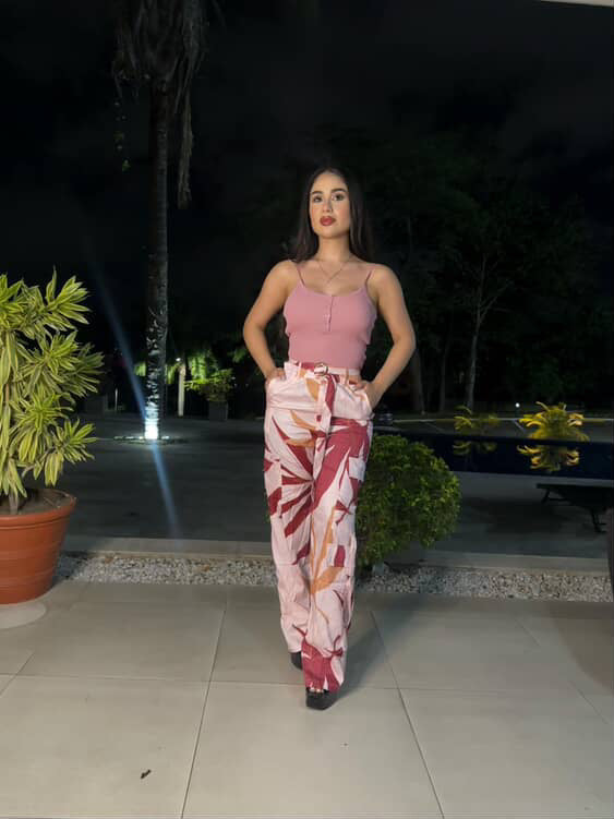 Pantalón cargo dama Intrigue rosado IN3-2288 690520