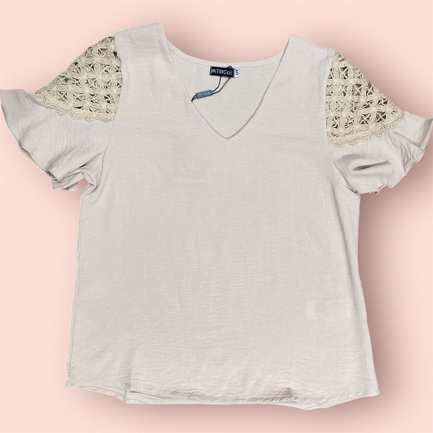 Blusa dama mujer color beige intrigue IN1-1661 350290