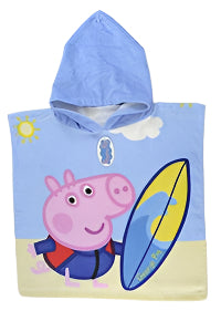 Toalla peppa pig con gorro M7-PE-102G 390345