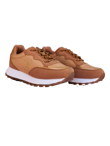 Tenis polo club para mujer café MURANO-BR-W6-B 1115995