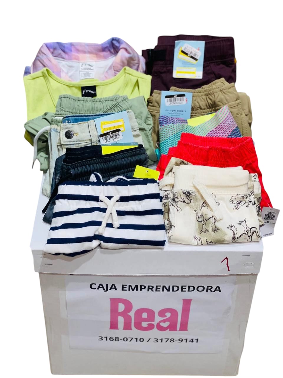 Caja emprendedora para niño 20 piezas