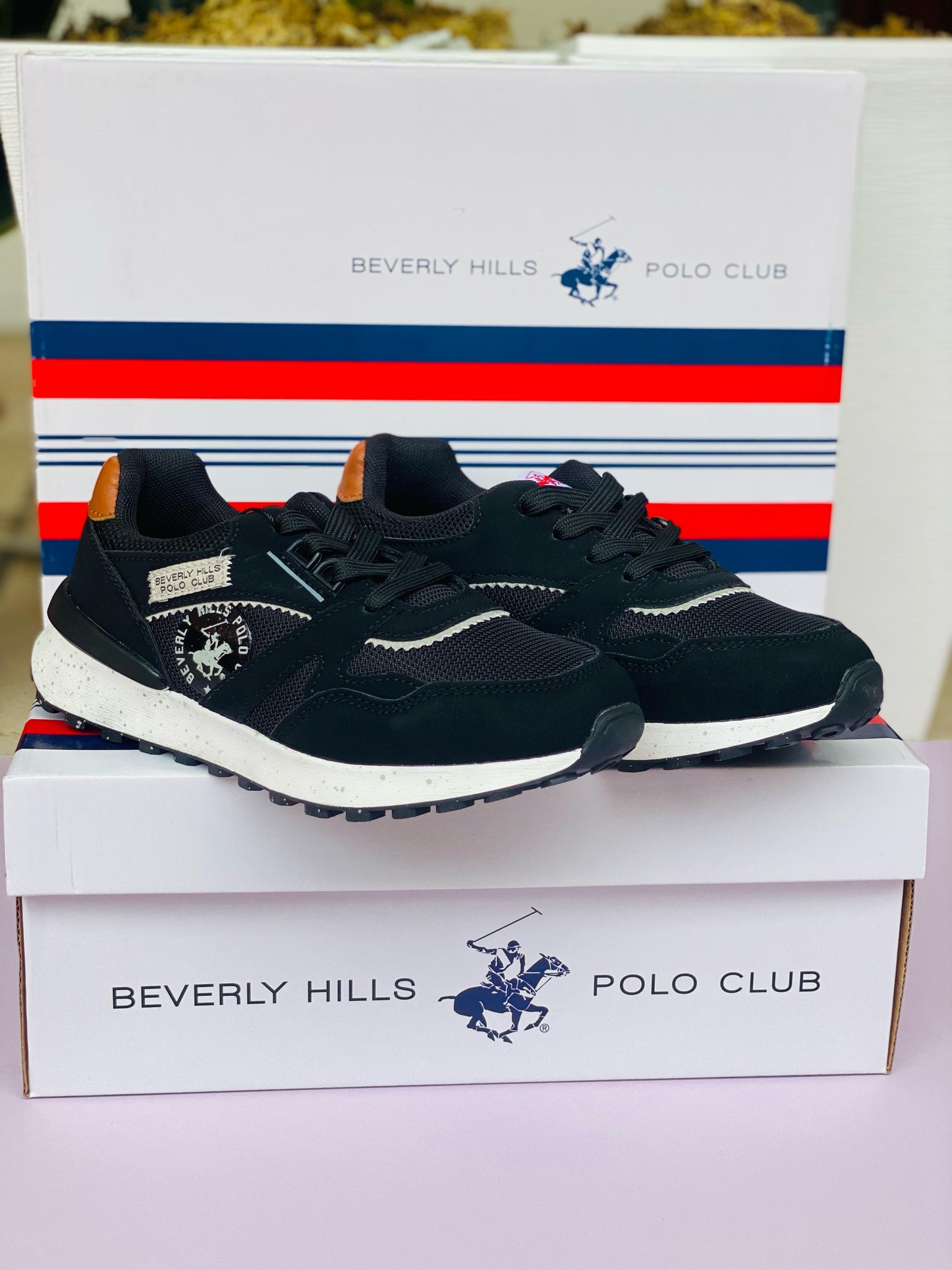 Tennis Negros niño Rocket BL-K5 Polo Club 890790