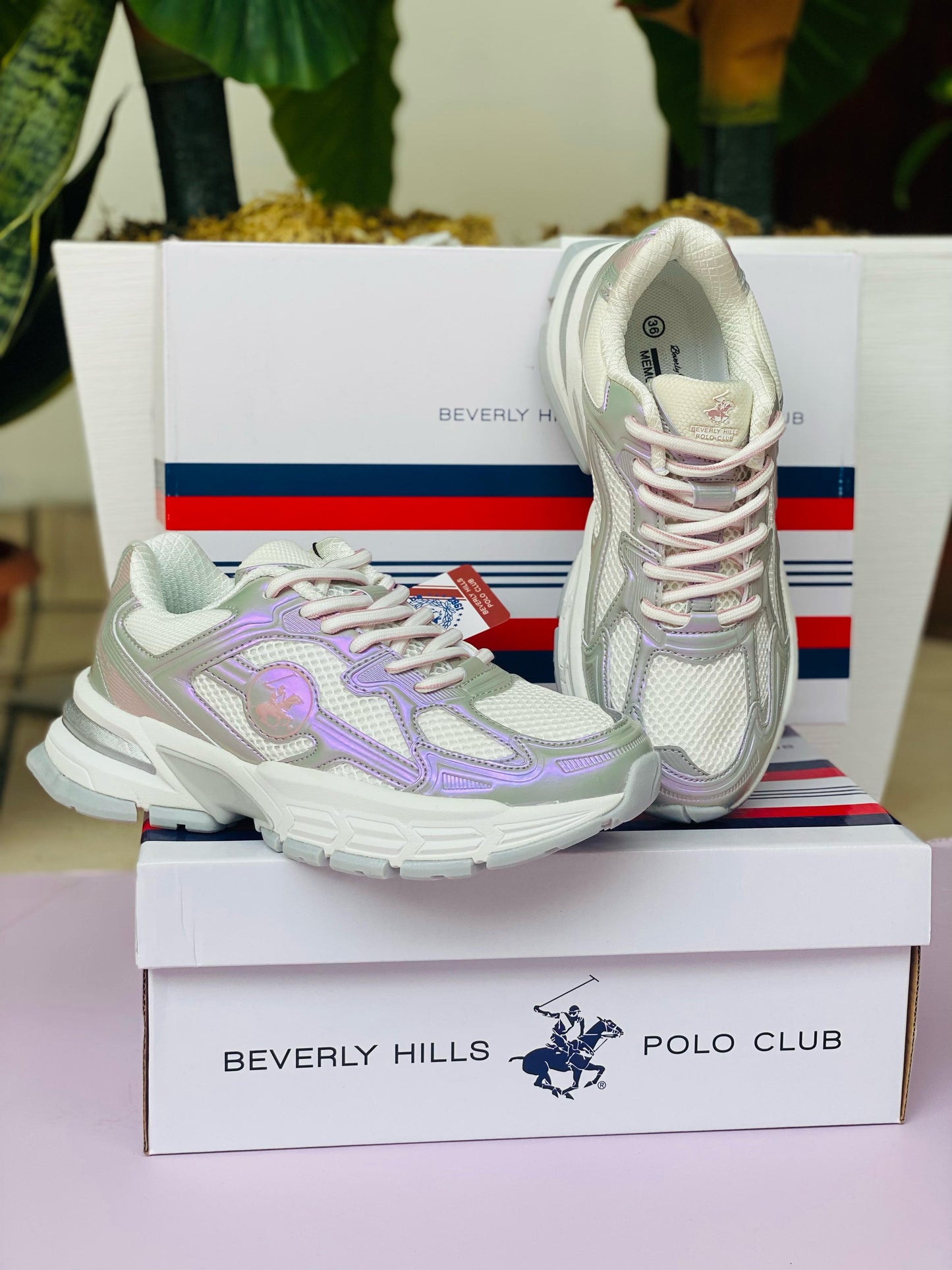 Tenis blancos Polo adulto mujer o niña grande GRAVELA-TRN-W5-B 965780