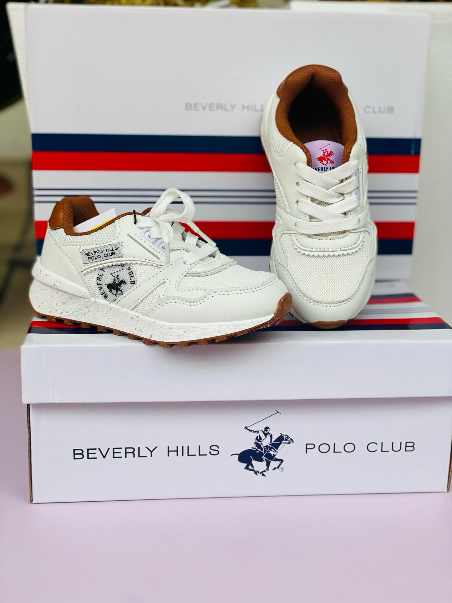 Tennis Blancos niño ROCKET-WH-K5 Polo Club 890790