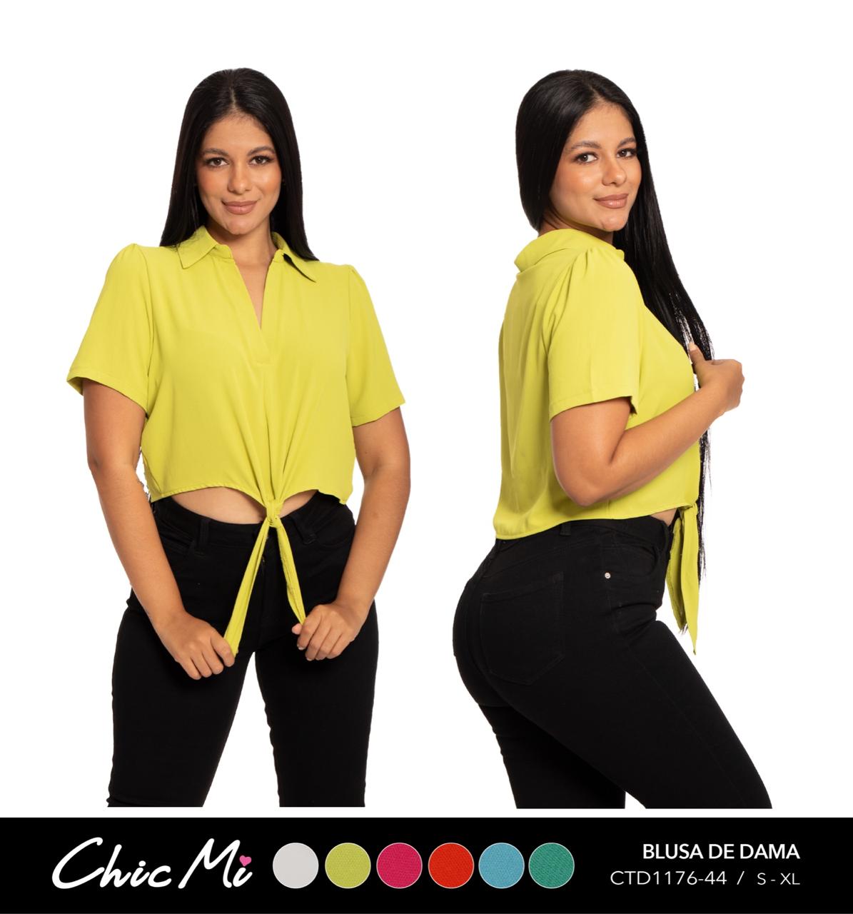 Camisa para dama Naranja CTD1176-44 450350