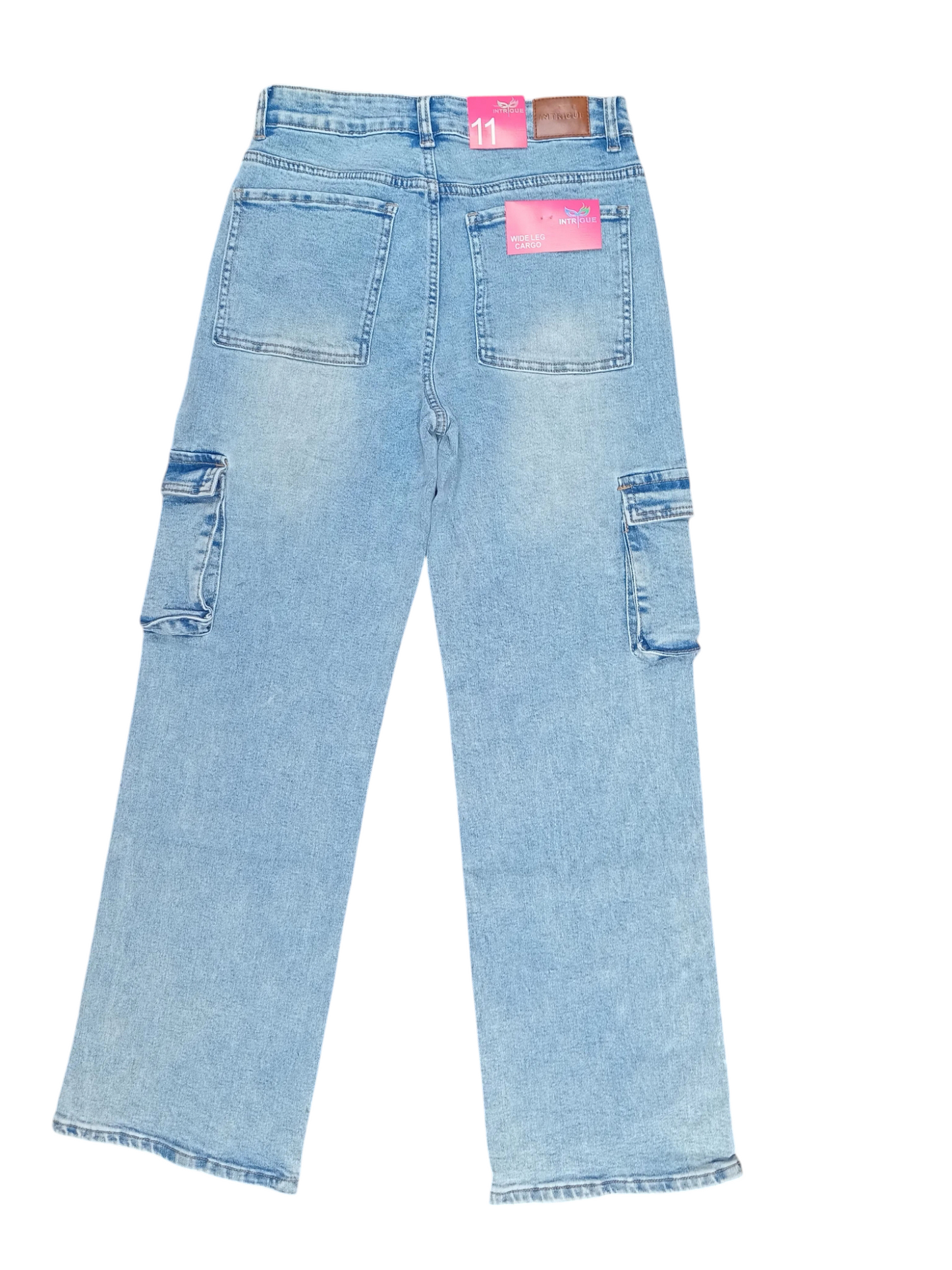 Pantalon Jeans claro cargo Mujer 3-15 Intrigue IN2-2466 590490