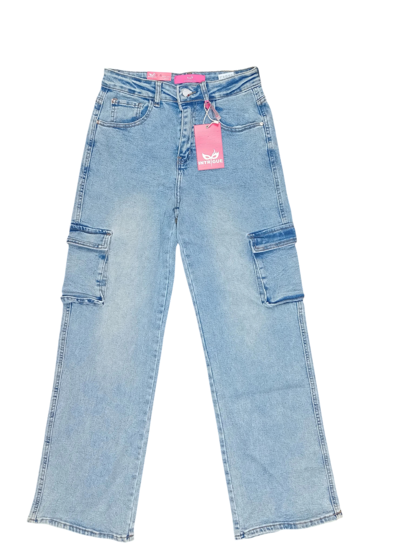 Pantalon Jeans claro cargo Mujer 3-15 Intrigue IN2-2466 590490